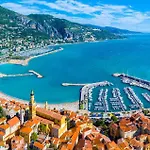Le Montfleuri - Centre-ville Parking Prive Vue Lägenhet Menton
